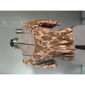 Saltwater Lux Mid Sleeve Women's Small Blouse